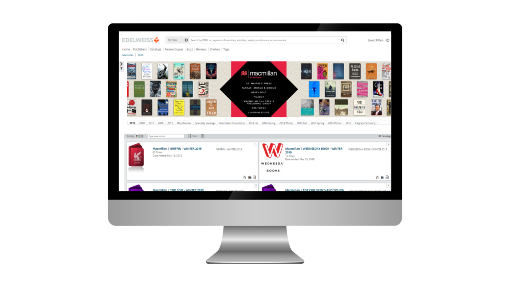 Catalog services for publishers