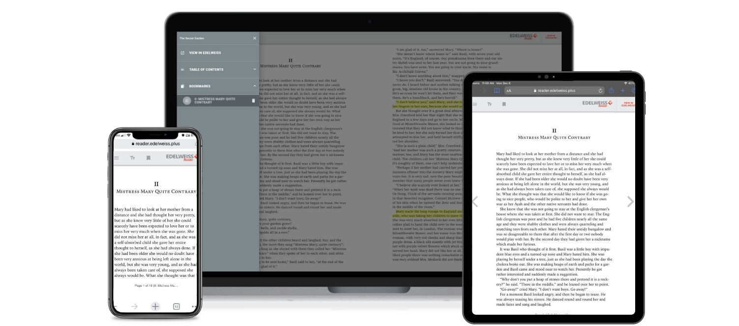 Reader on Devices without logo
